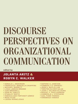 cover image of Discourse Perspectives on Organizational Communication